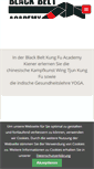 Mobile Screenshot of kampfkunstschule-kiener.de